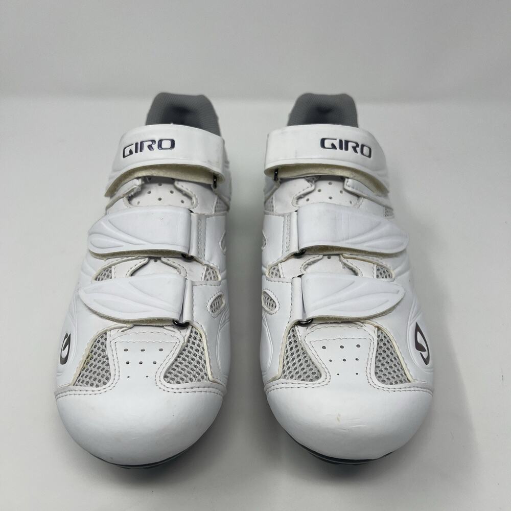 LIKNU Giro Sante II Womens Road Cycling Shoes (White, EU 42, US 10)